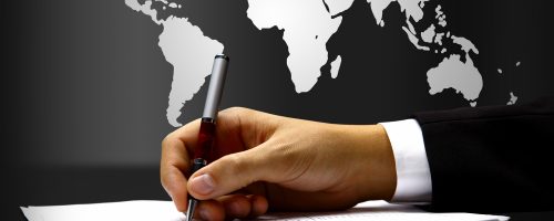 businessman’s hand with pen businessman's hand with pen